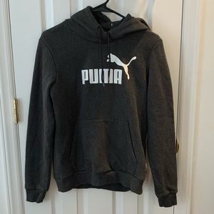 Dark Grey Puma Hoodie